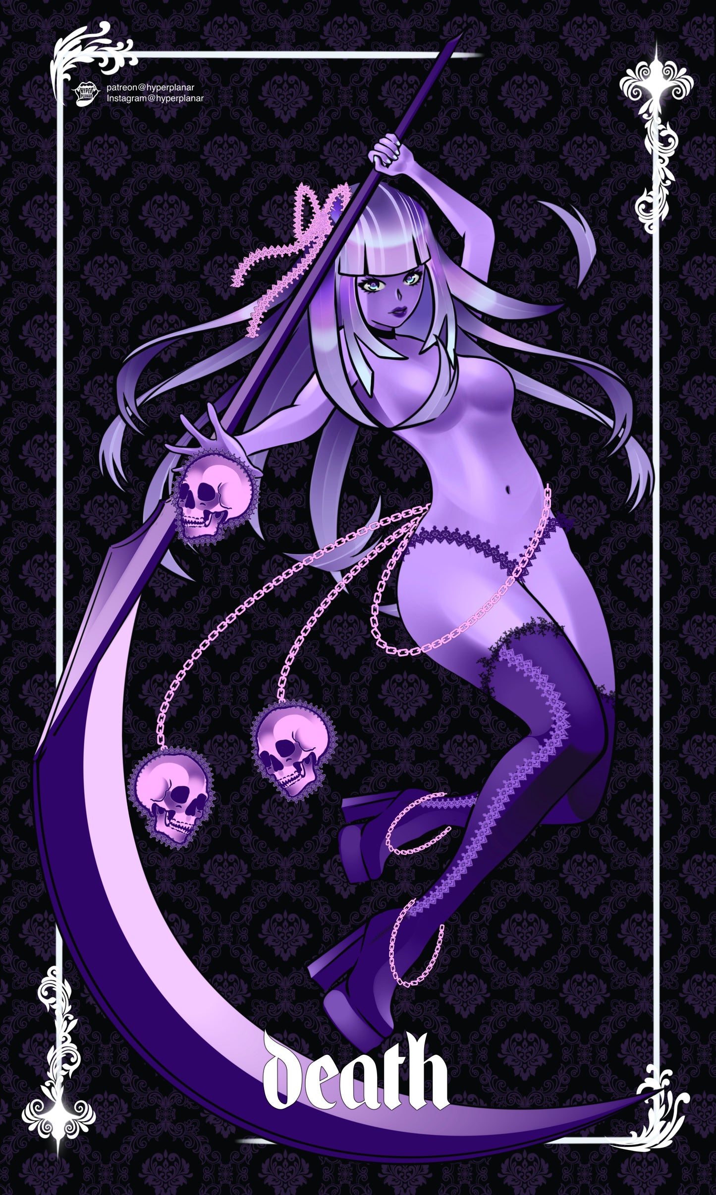 Death mini print
