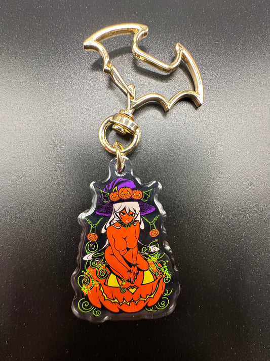 Pumpkin Spice Keychain