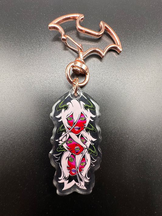 Scarlet Oni Keychain