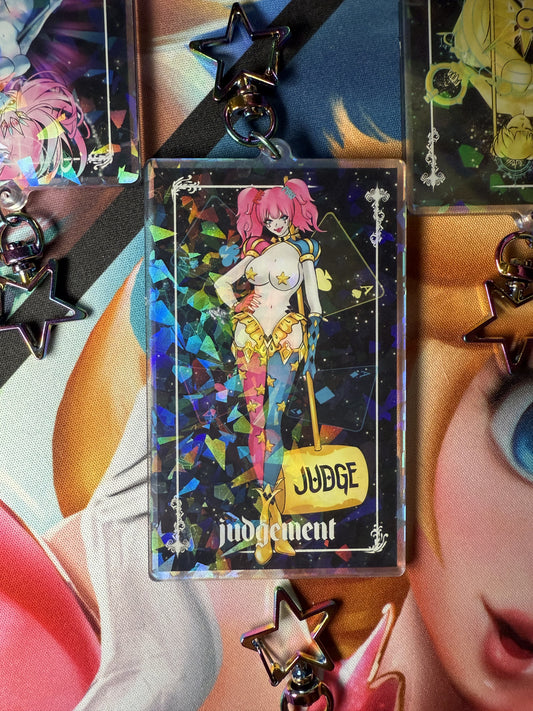 Judgement tarot keychain