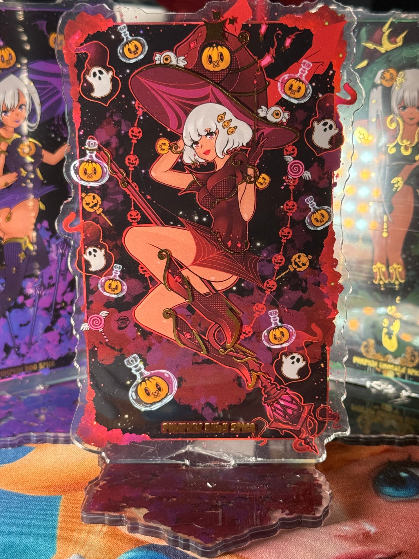 Pumpkin Ruby Spice standee