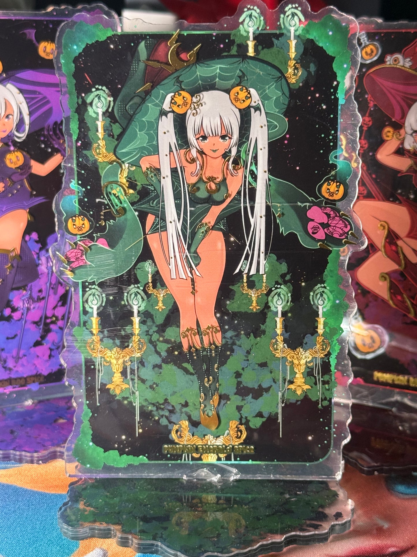 Pumpkin Emerald Spice standee