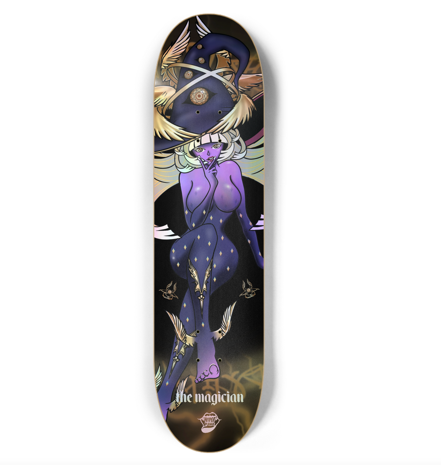 The Magician skate deck - Holographic