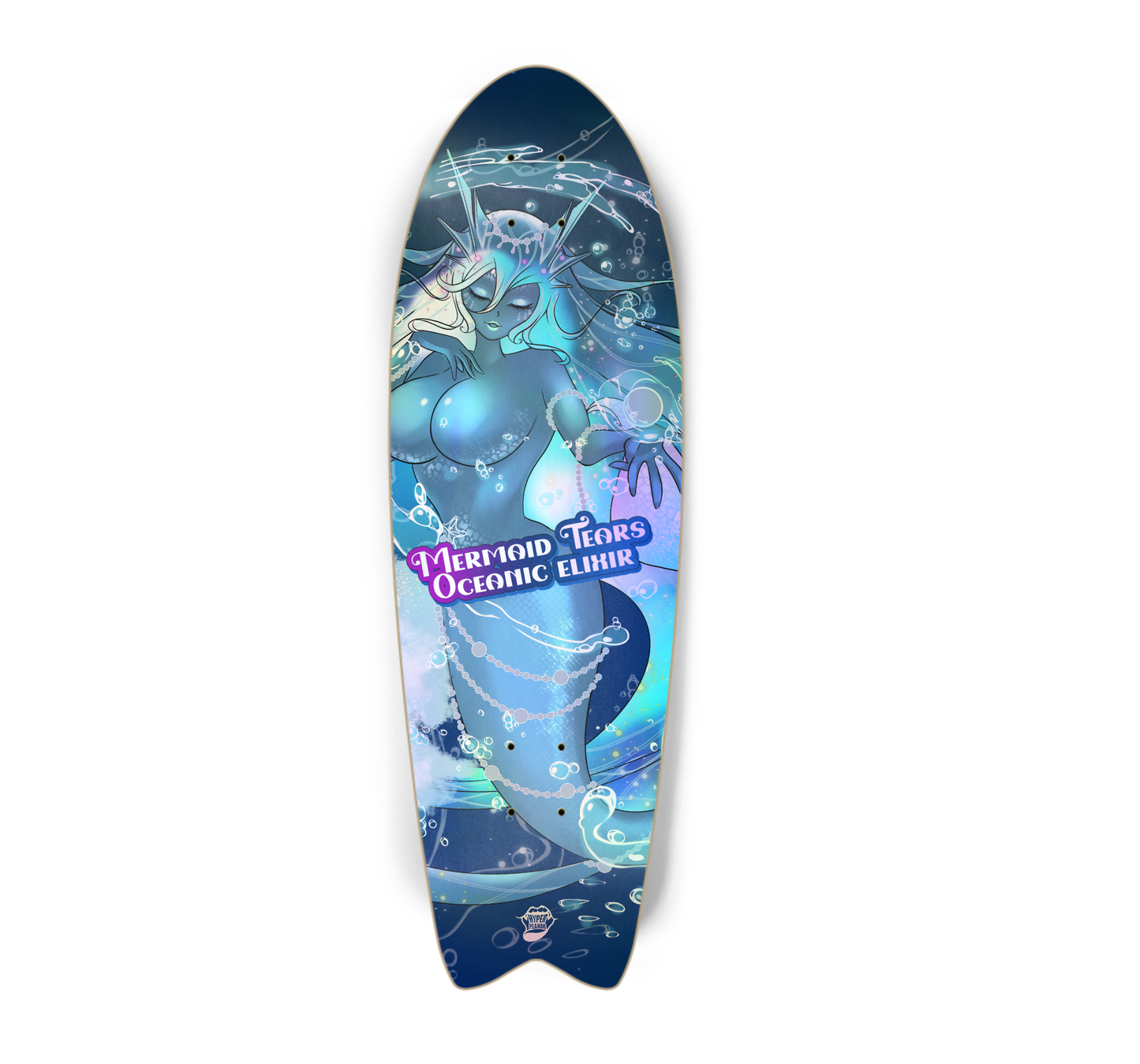 Mermaid Tears Oceanic Elixir Holographic fishtail Deck