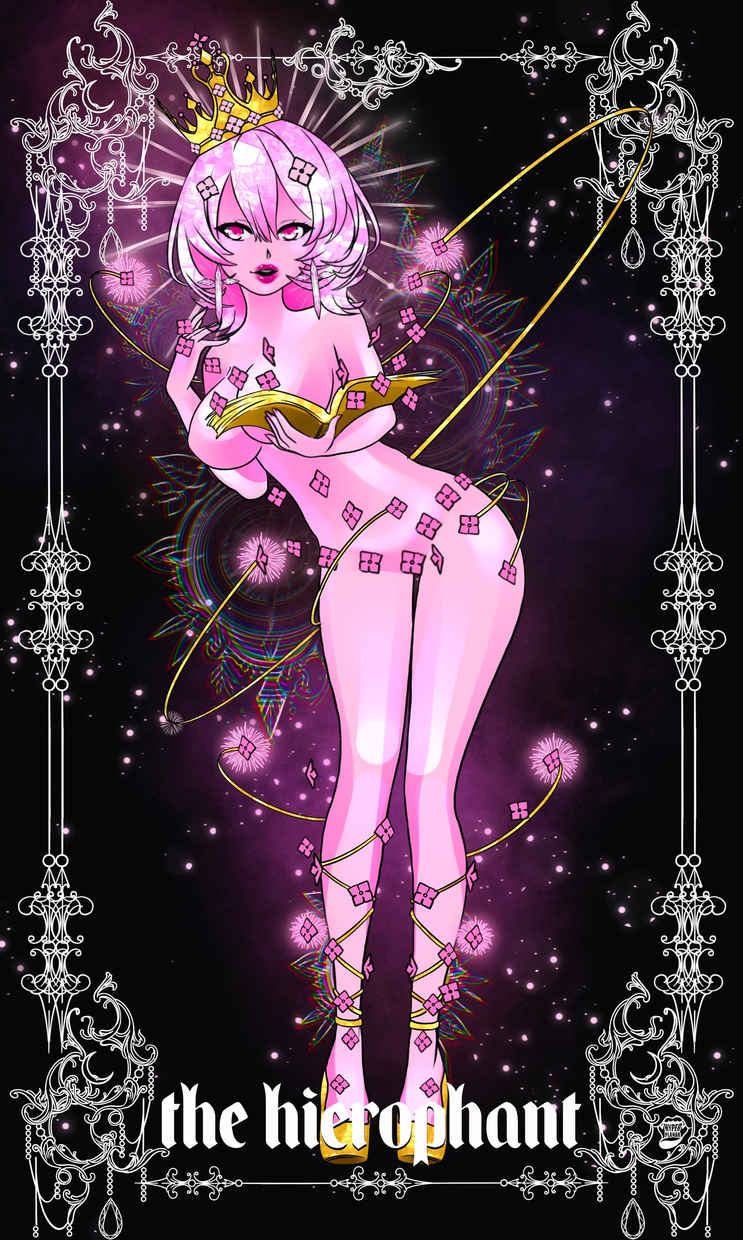 The hierophant mini print