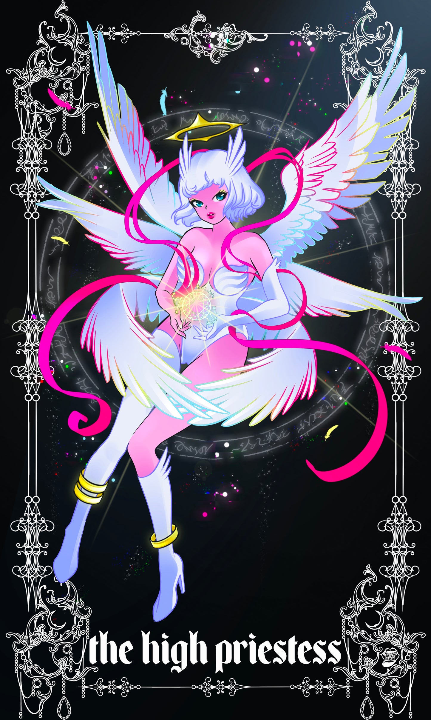 The high priestess mini print