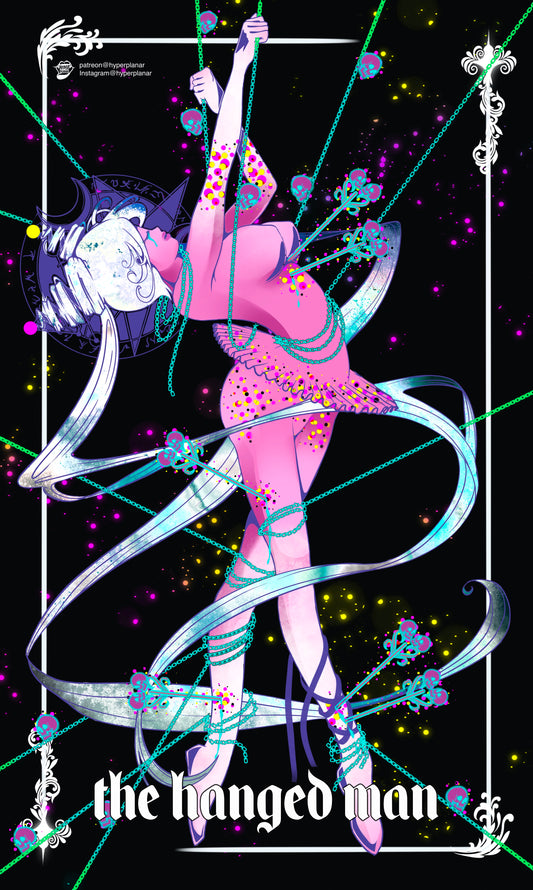 The hanged man mini print