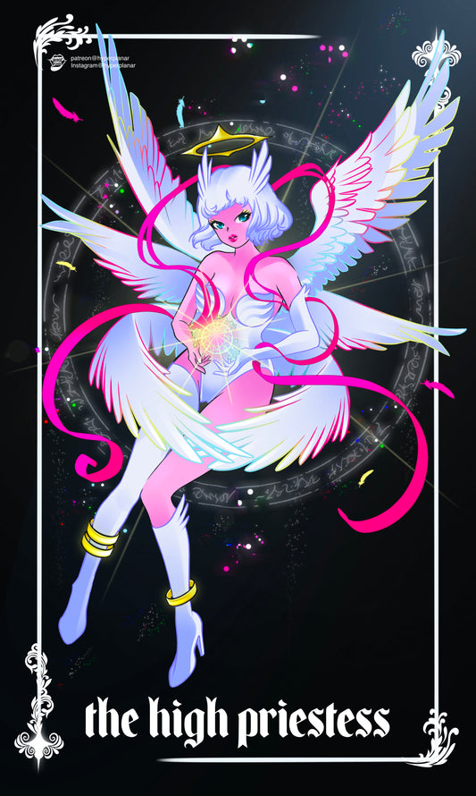 The high priestess mini print