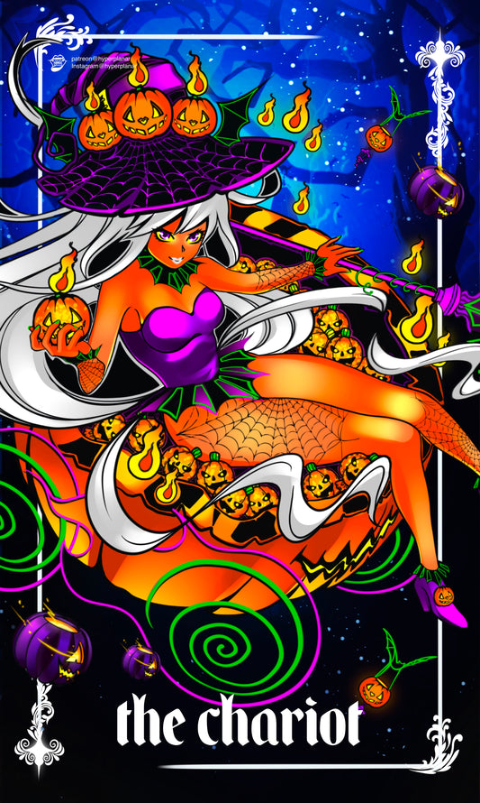 The chariot mini print