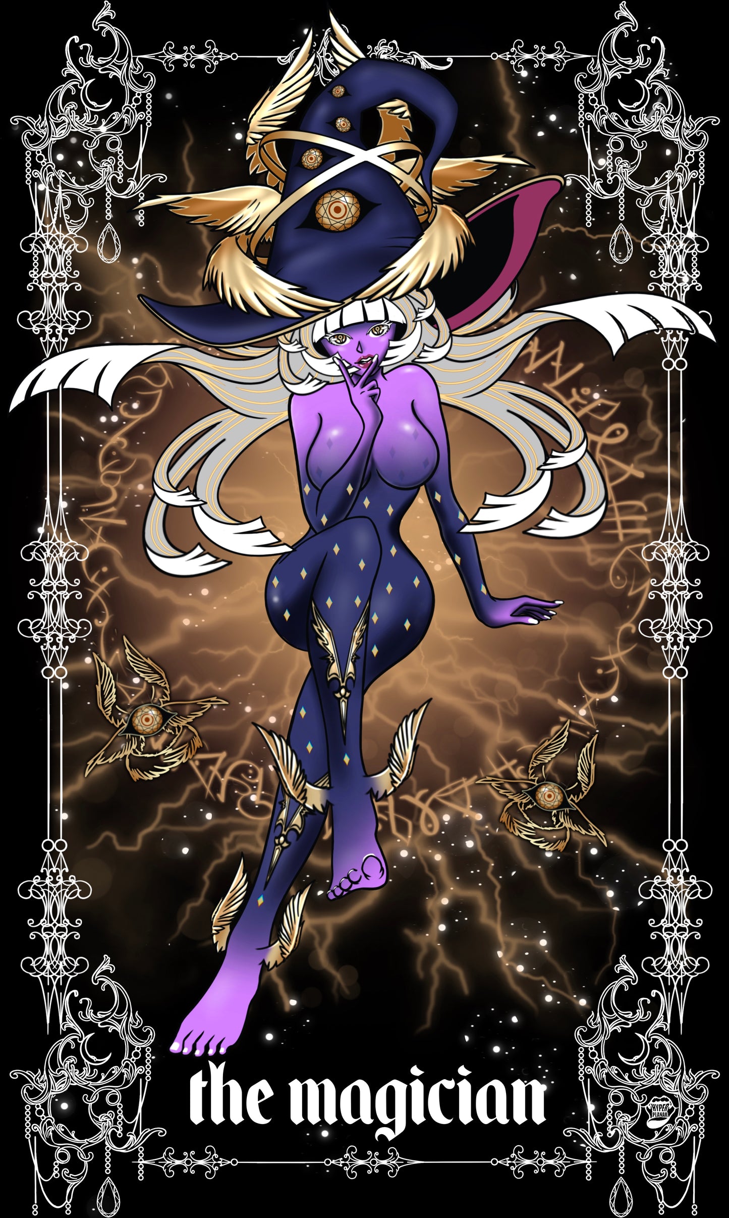 The magician mini print