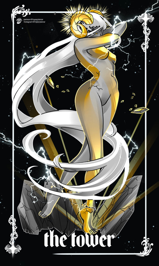 The tower mini print