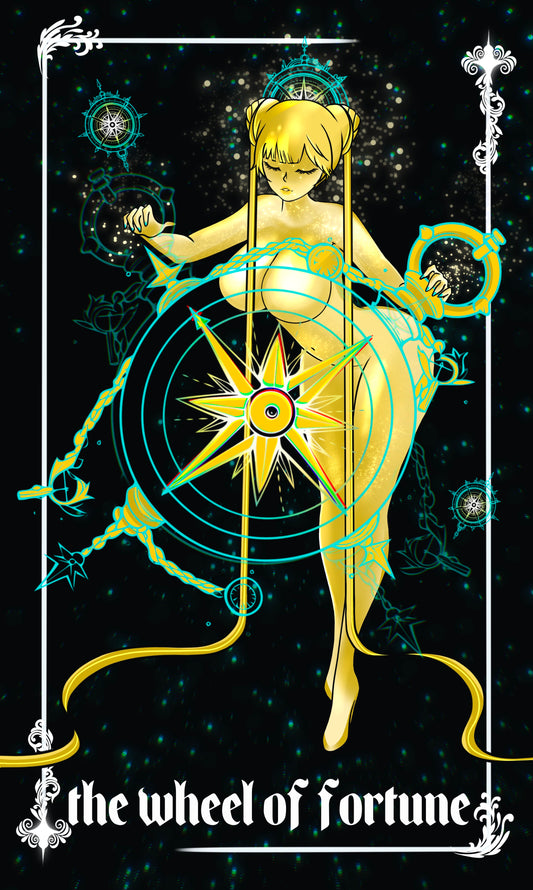 The wheel of fortune mini print