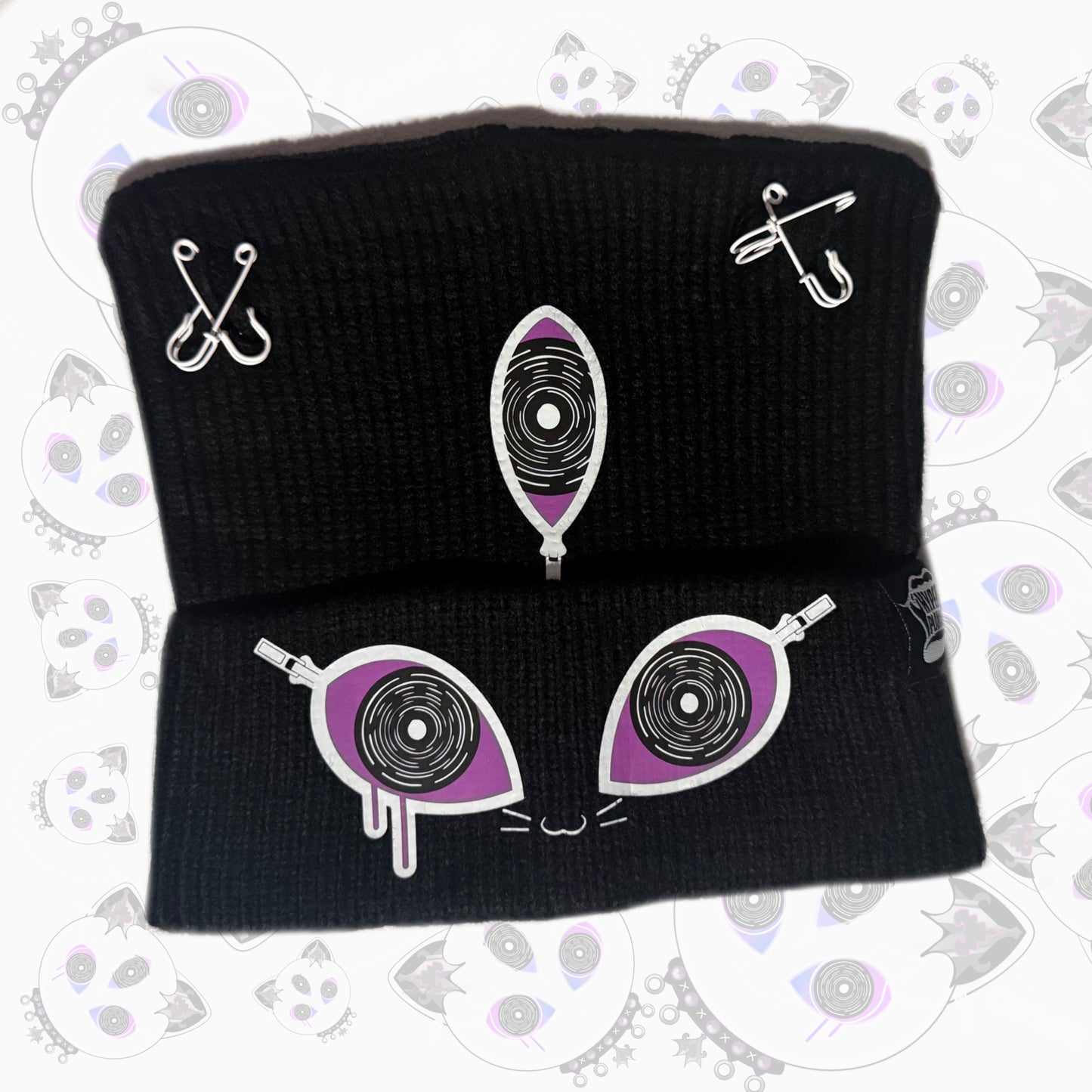 Curse Cursed Cat Beanie
