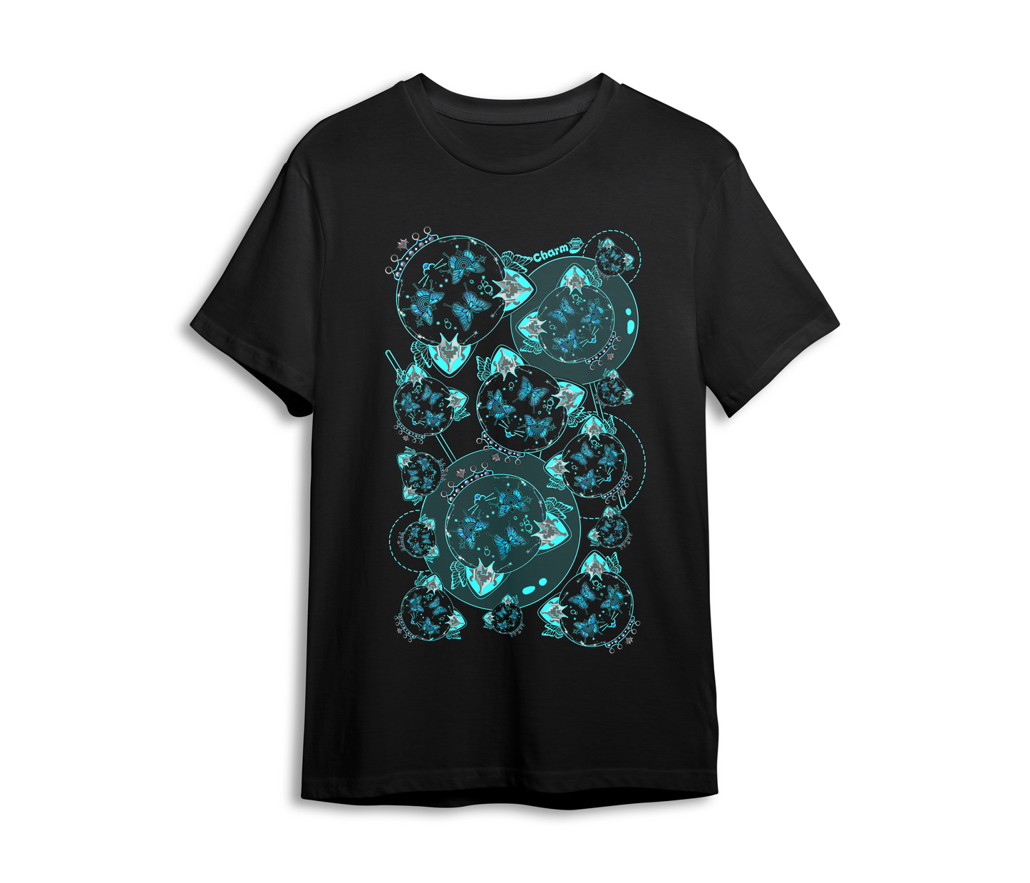 Charm Cursed Cat T-Shirt