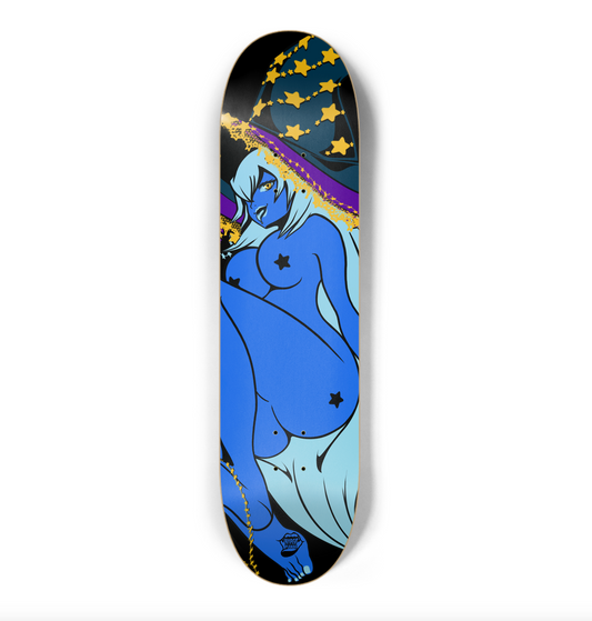 Midnight skate deck - Glow in the dark
