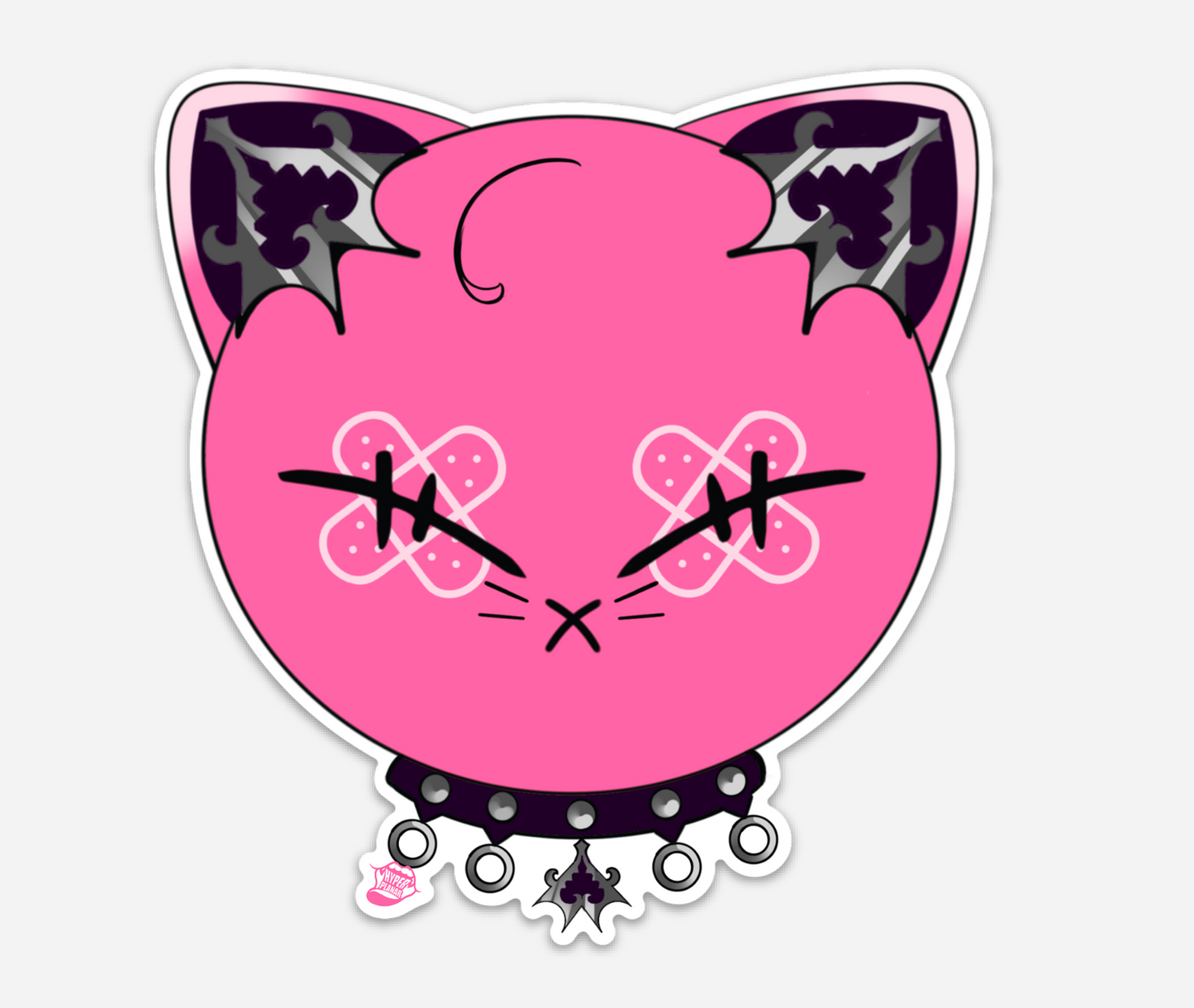 Jinx Cursed Cat Magnet