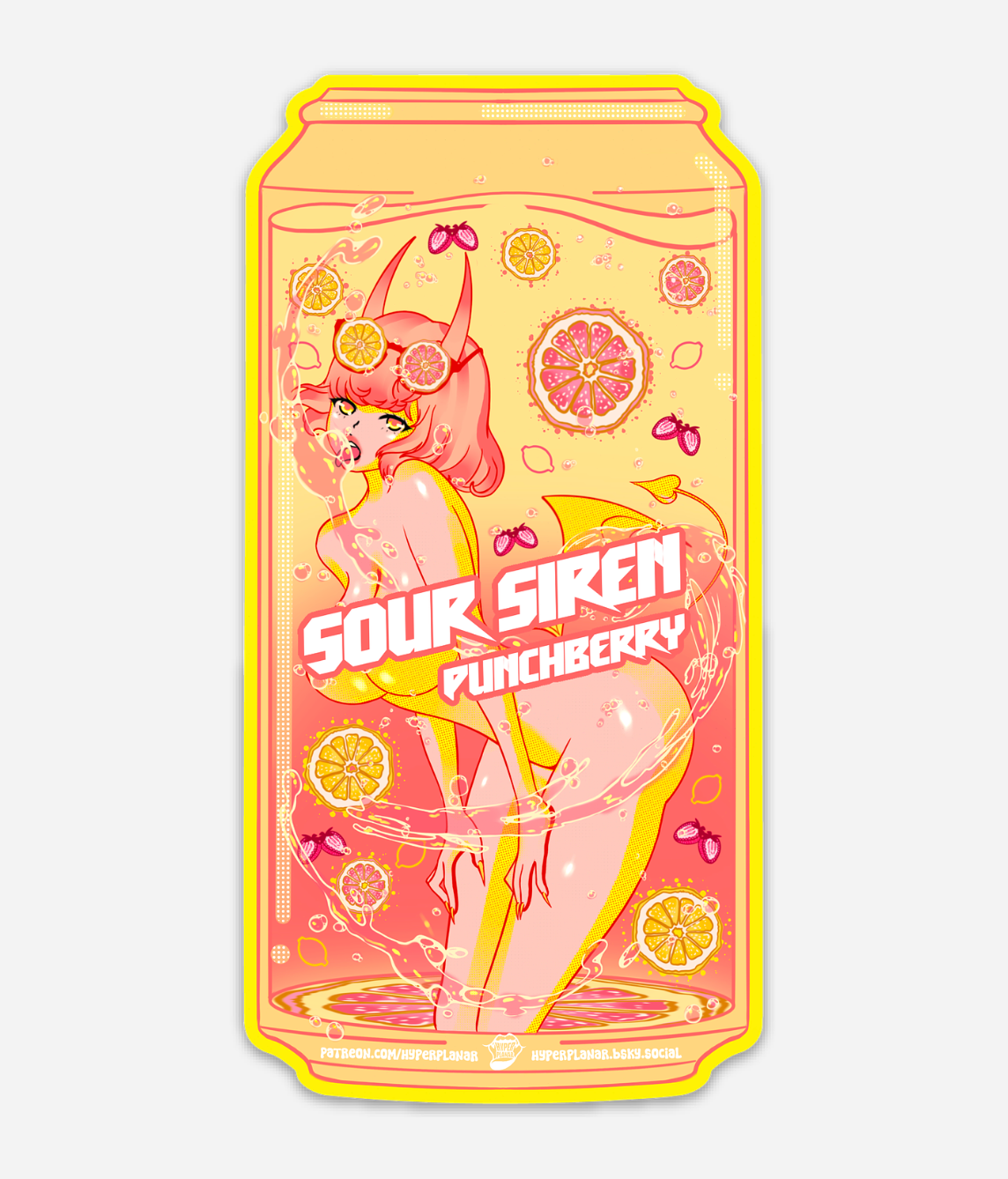 Sour siren punchberry magnet