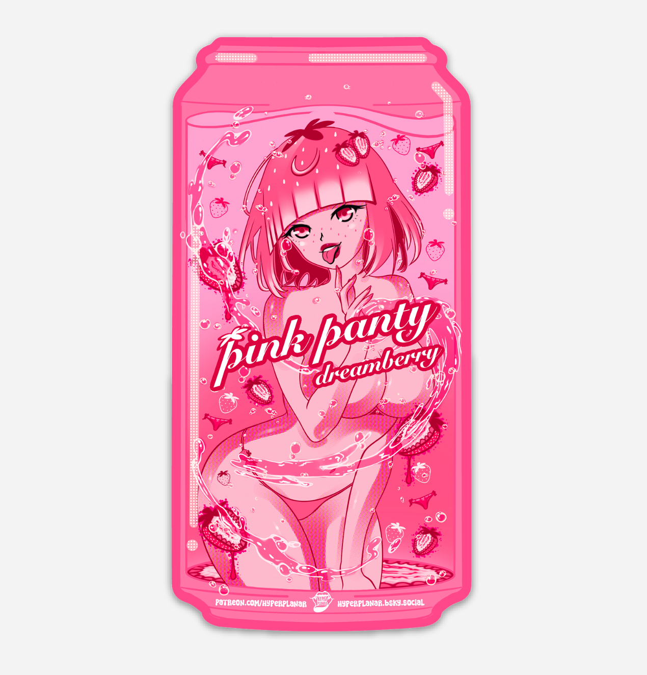 Pink panty dreamberry magnet