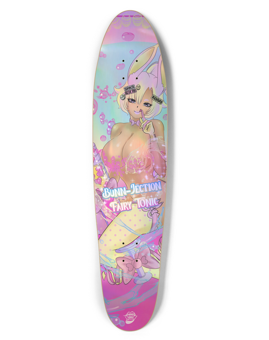 Bunjection Fairy Tonic Holographic Longboard Deck