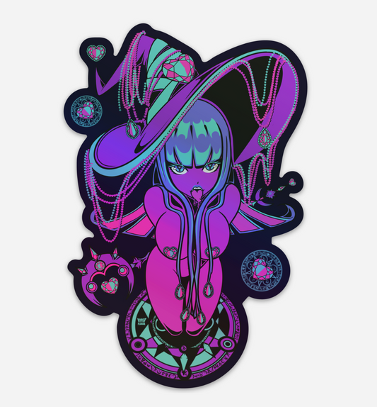 Envy holographic sticker