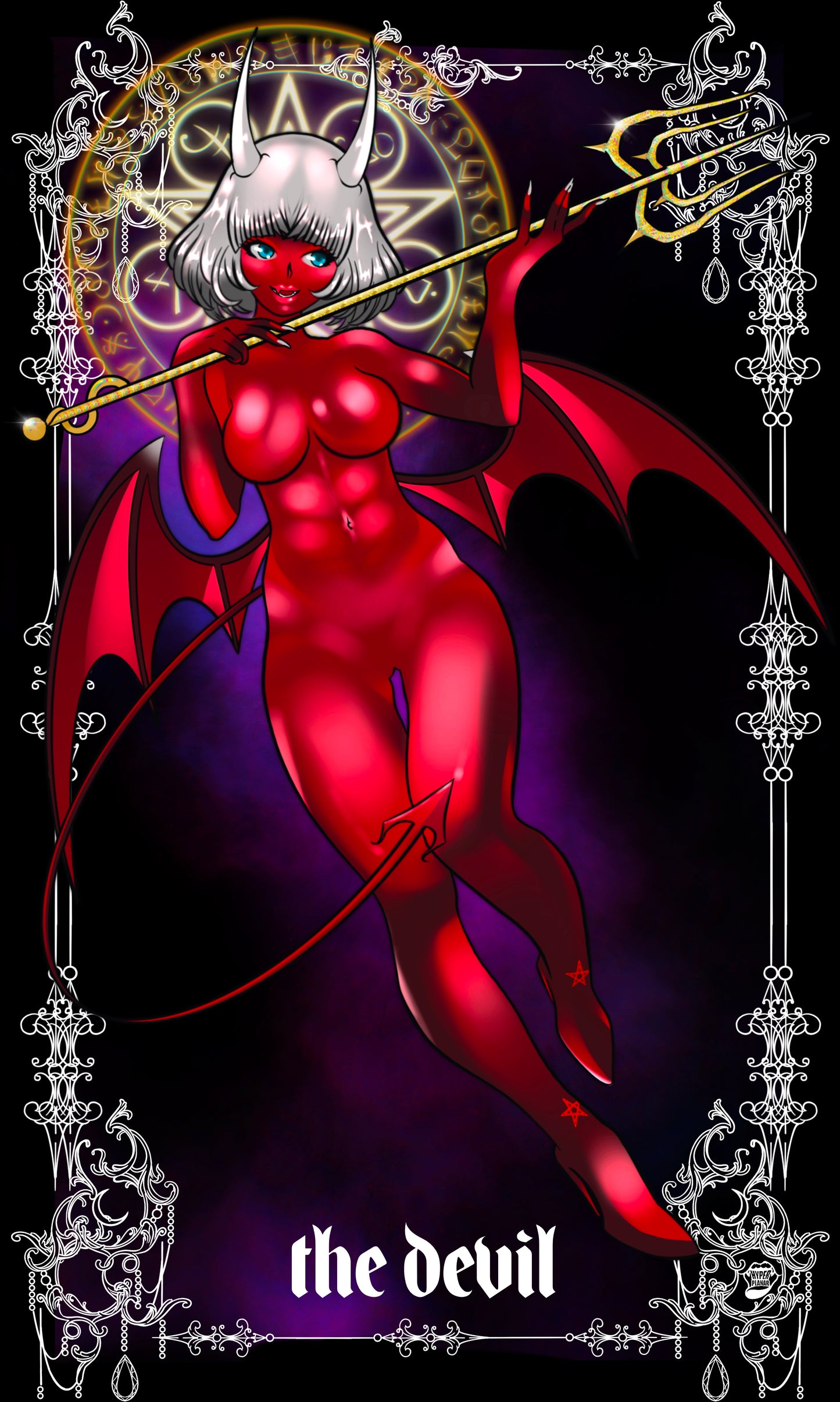 The devil mini print