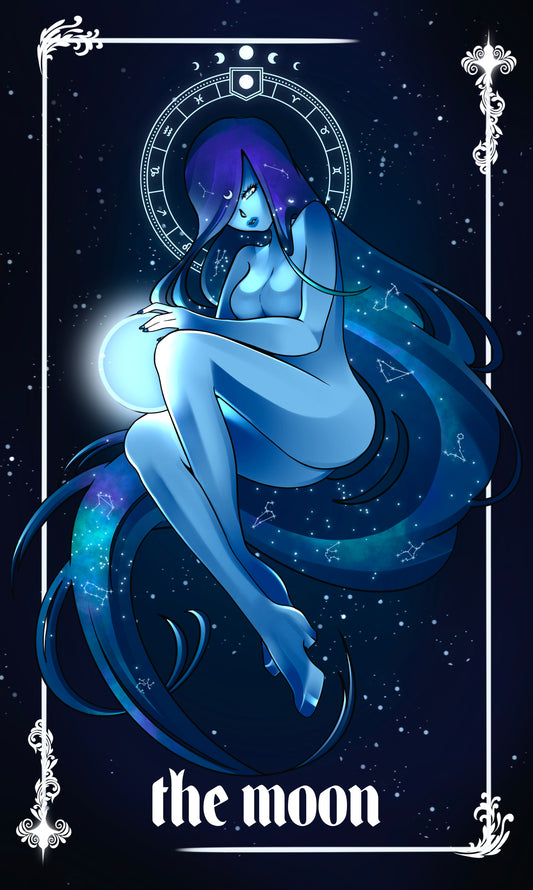 The moon mini print