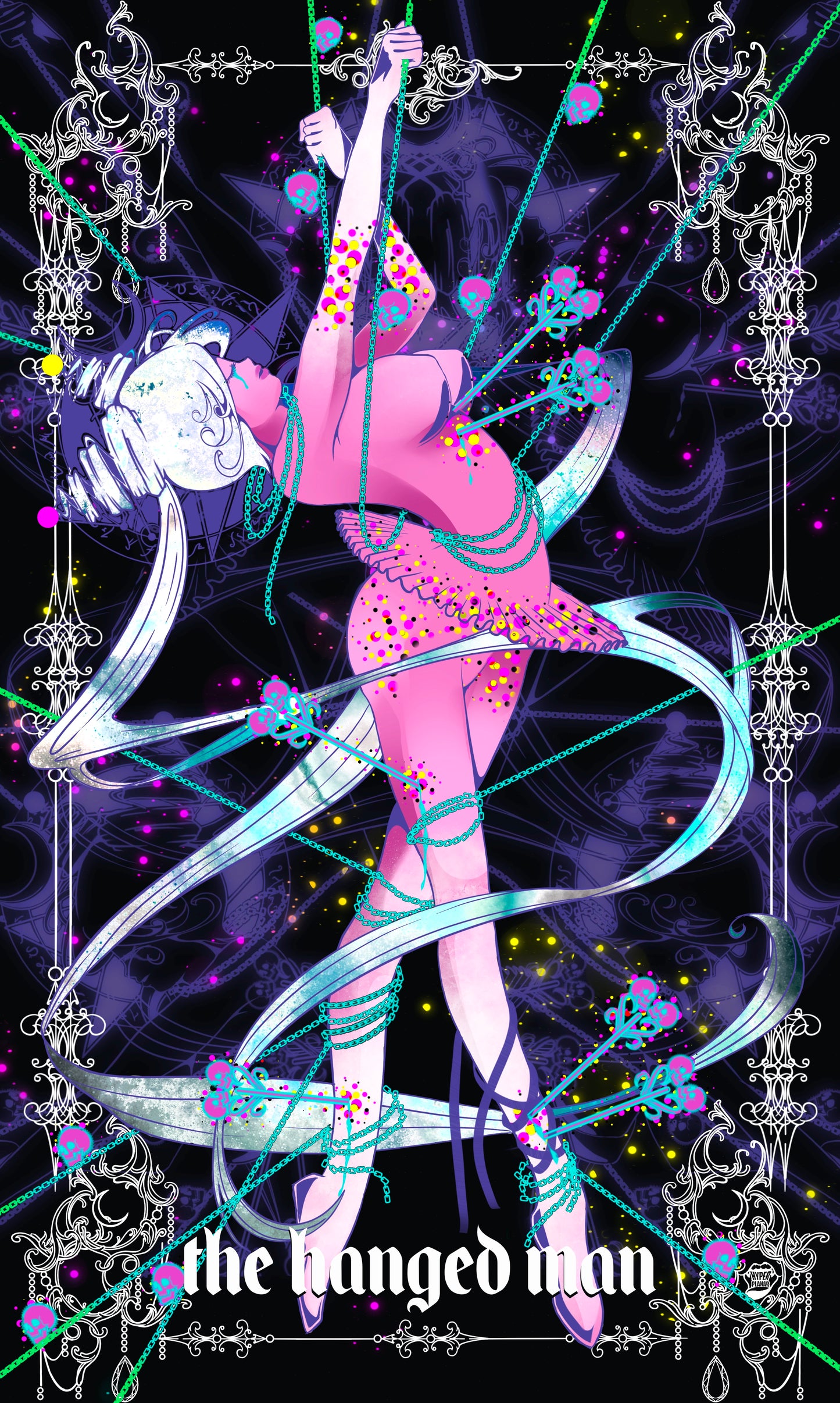 The hanged man mini print