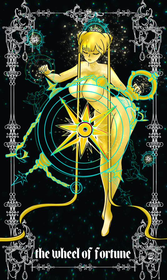 The wheel of fortune mini print